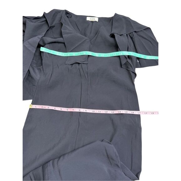 COS asymmetric midi dress EU 36/US 6 - Picture 5 of 9